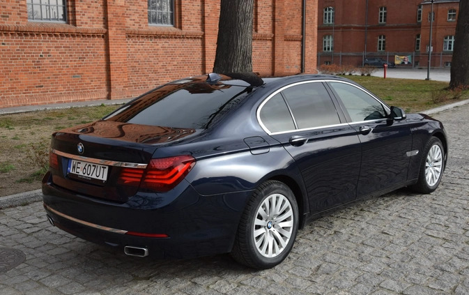 BMW Seria 7 cena 74500 przebieg: 271000, rok produkcji 2014 z Olsztyn małe 562